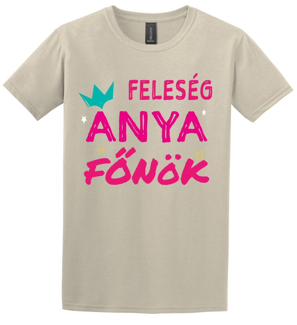 Feleség anya főnök Póló