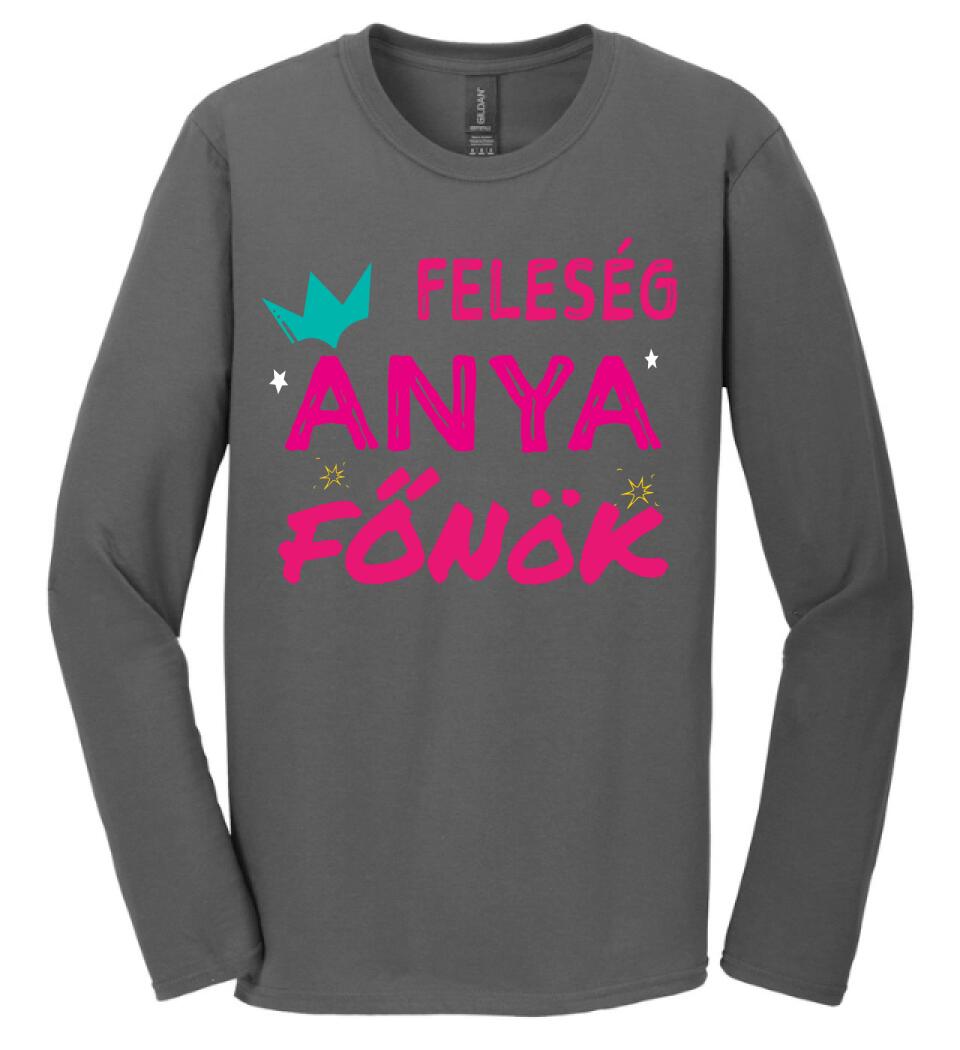 Feleség anya főnök Póló