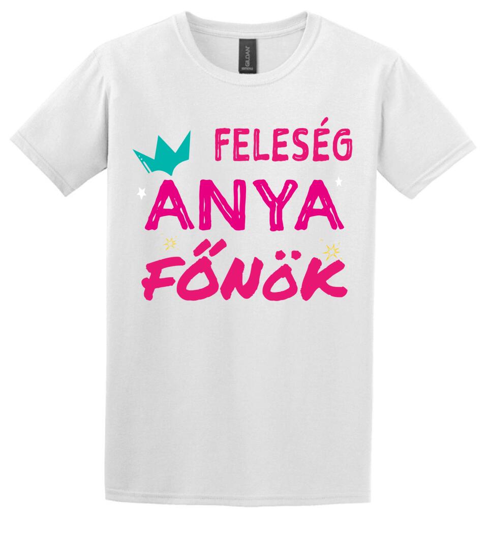 Feleség anya főnök Póló