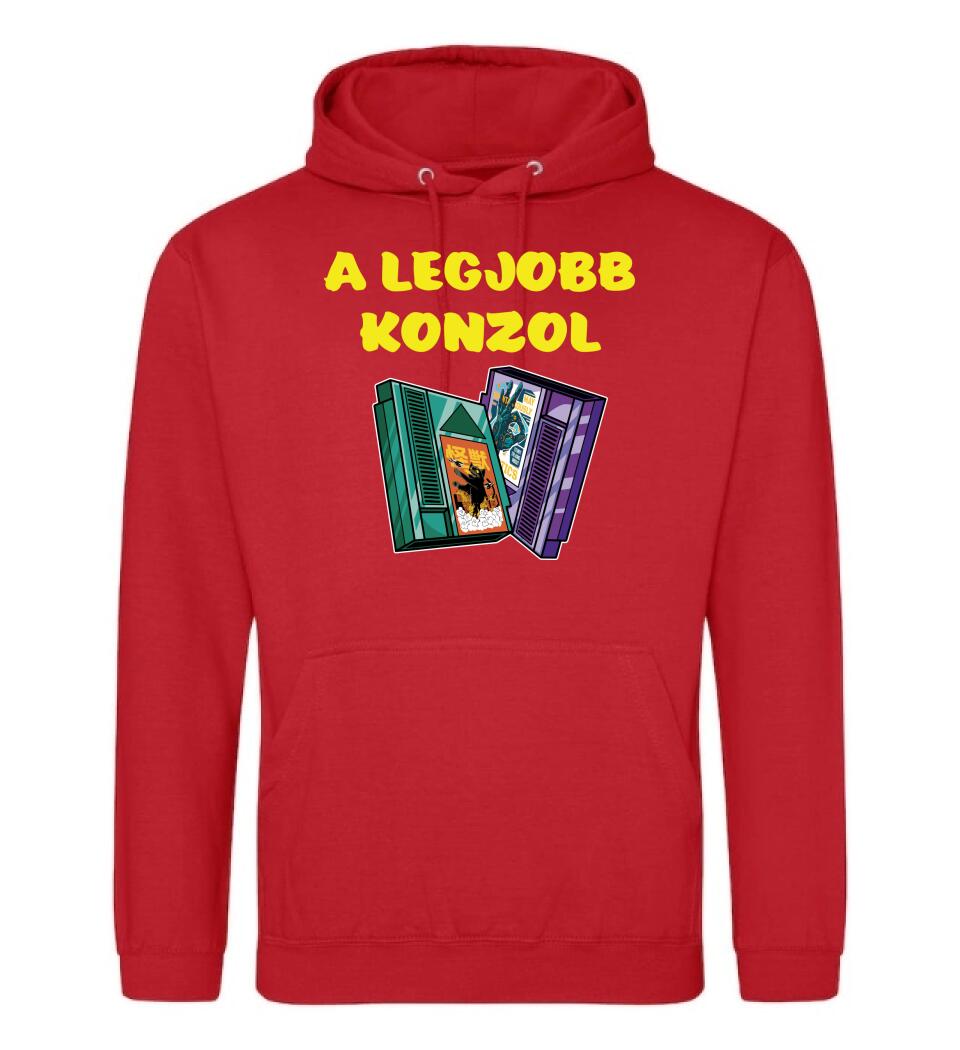 A LEGJOBB KONZOL Póló