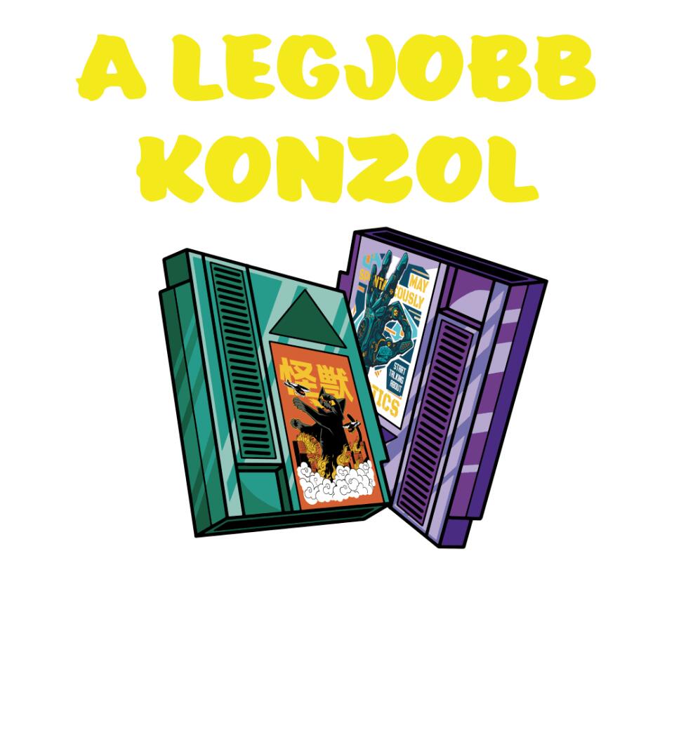 A LEGJOBB KONZOL Póló