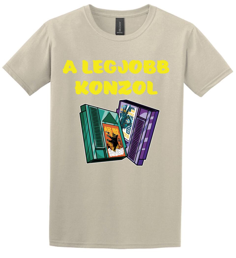 A LEGJOBB KONZOL Póló