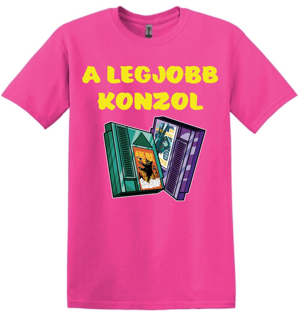 A LEGJOBB KONZOL Póló