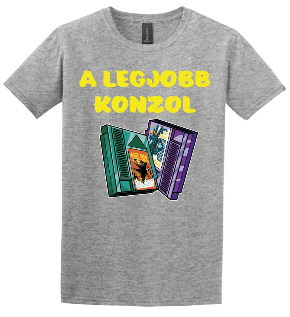 A LEGJOBB KONZOL Póló