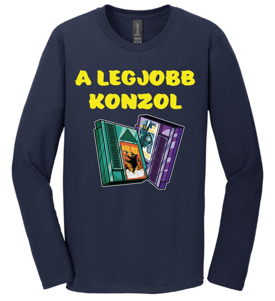 A LEGJOBB KONZOL Póló
