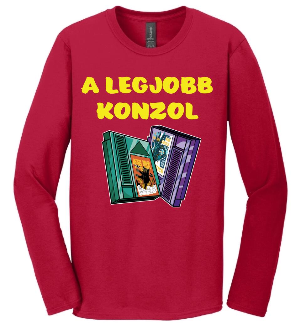 A LEGJOBB KONZOL Póló