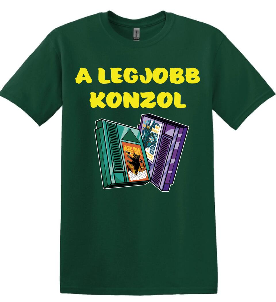 A LEGJOBB KONZOL Póló