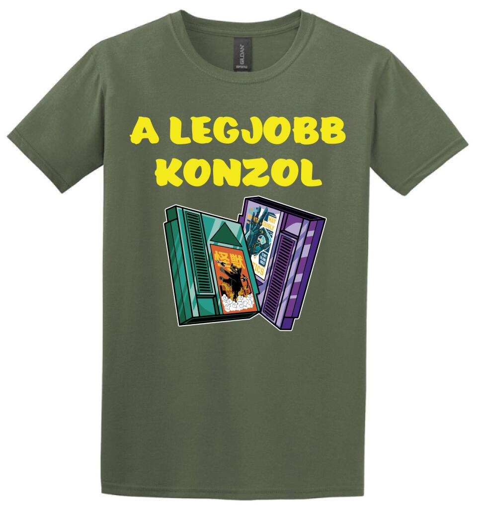 A LEGJOBB KONZOL Póló