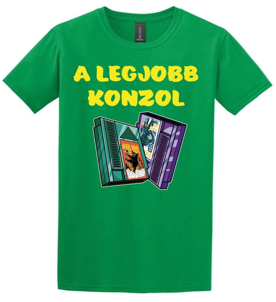 A LEGJOBB KONZOL Póló