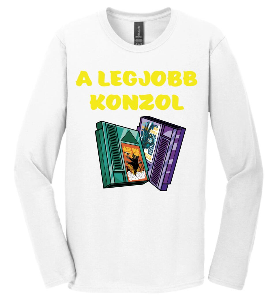 A LEGJOBB KONZOL Póló