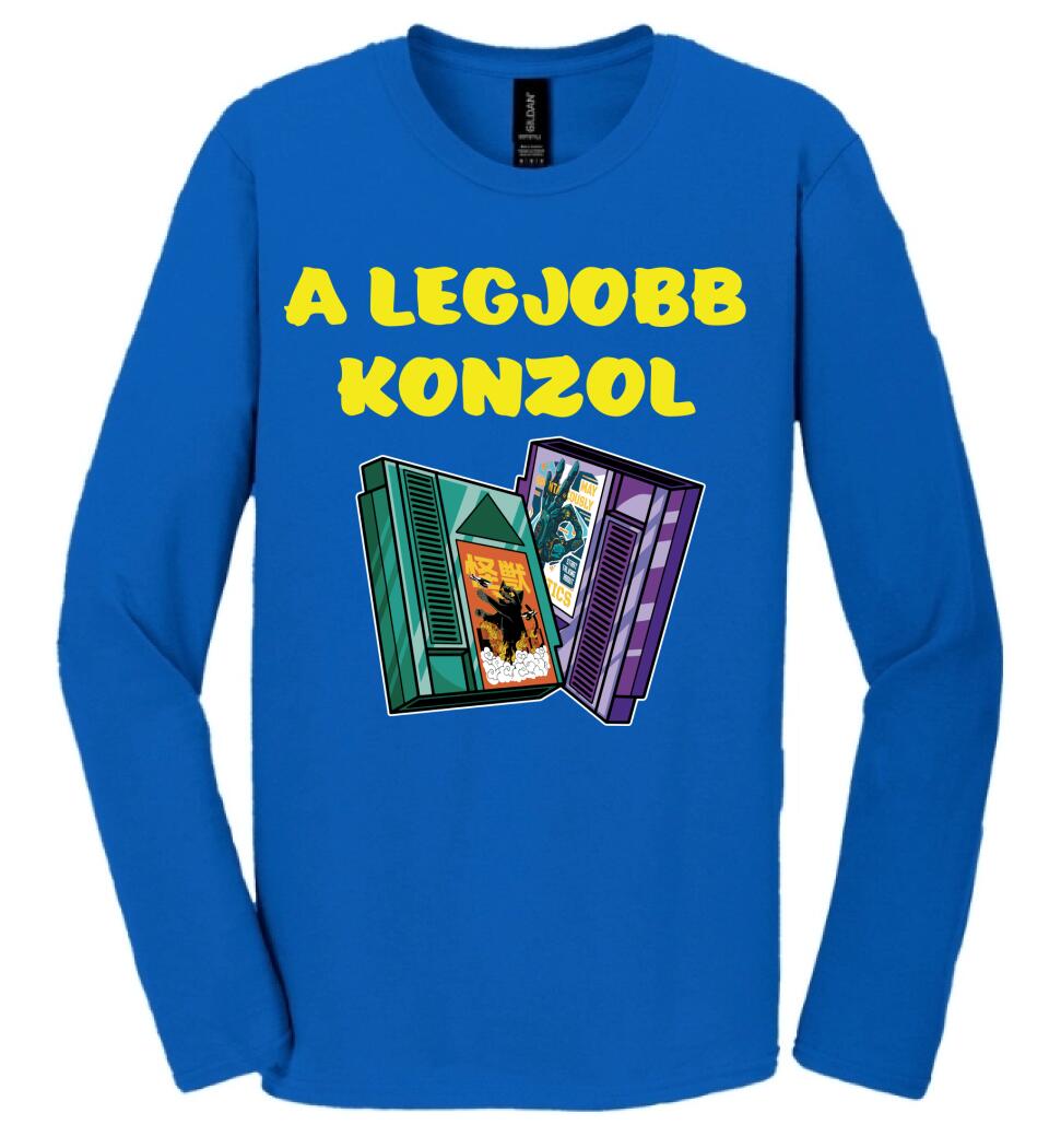 A LEGJOBB KONZOL Póló