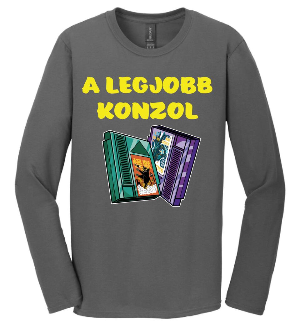 A LEGJOBB KONZOL Póló
