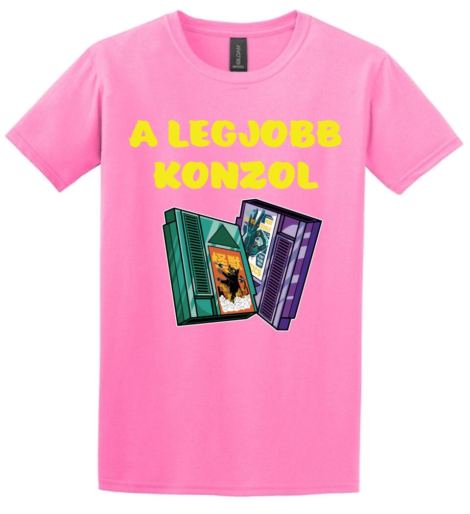 A LEGJOBB KONZOL Póló
