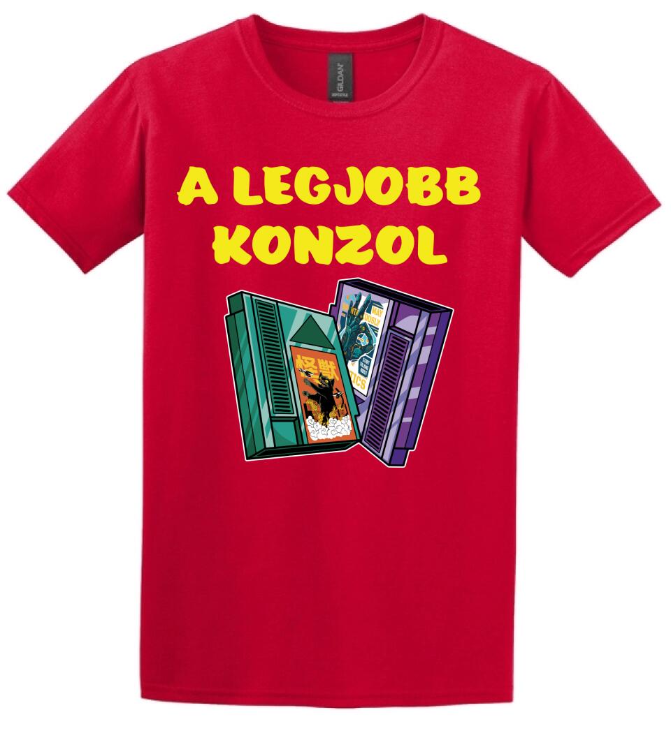 A LEGJOBB KONZOL Póló