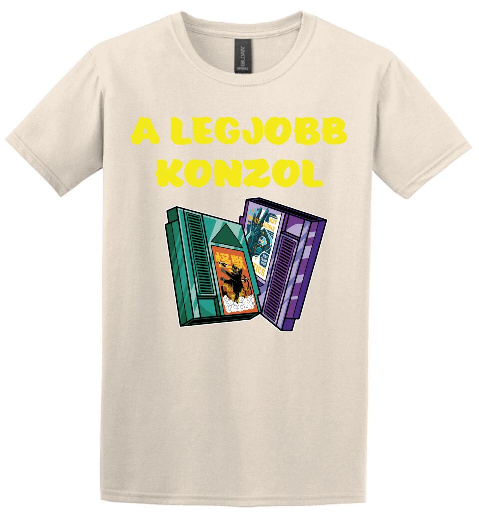 A LEGJOBB KONZOL Póló