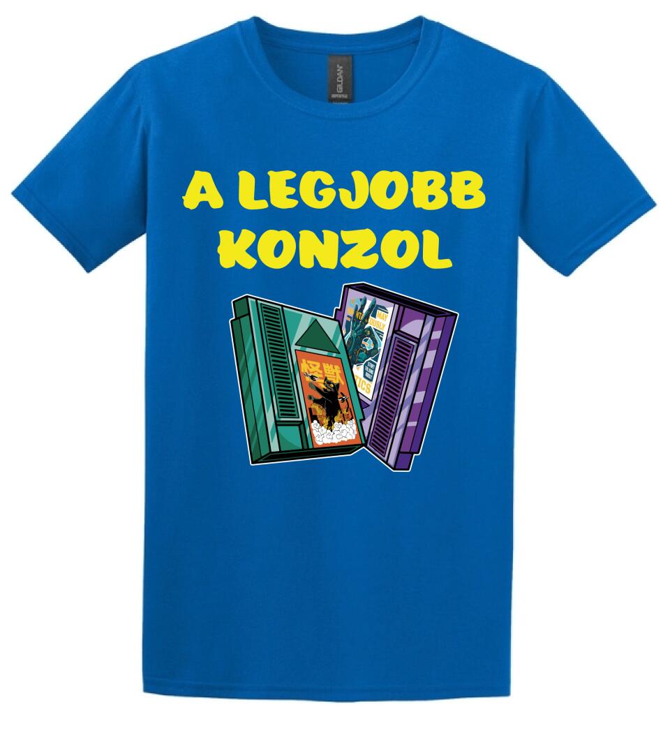 A LEGJOBB KONZOL Póló