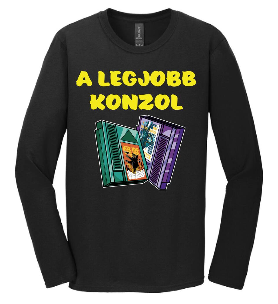 A LEGJOBB KONZOL Póló