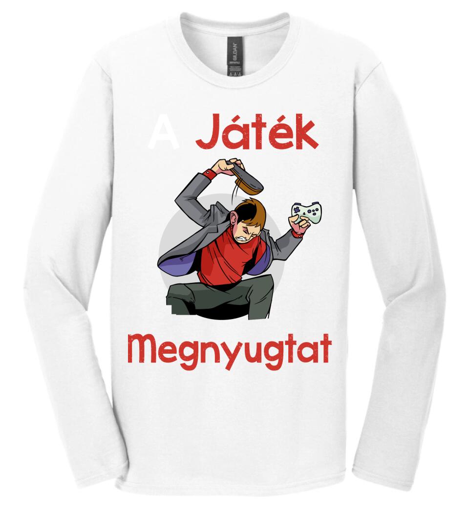 A játék megnyugtat Póló