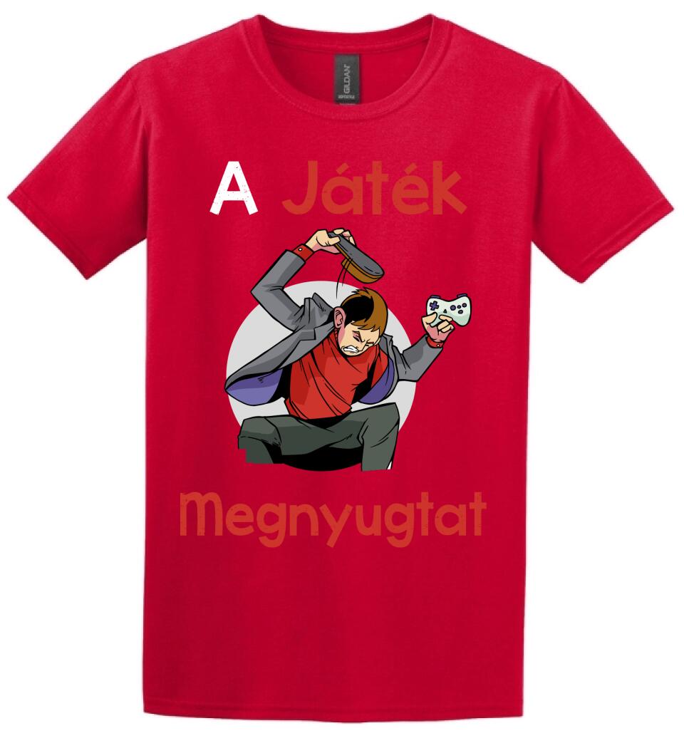 A játék megnyugtat Póló