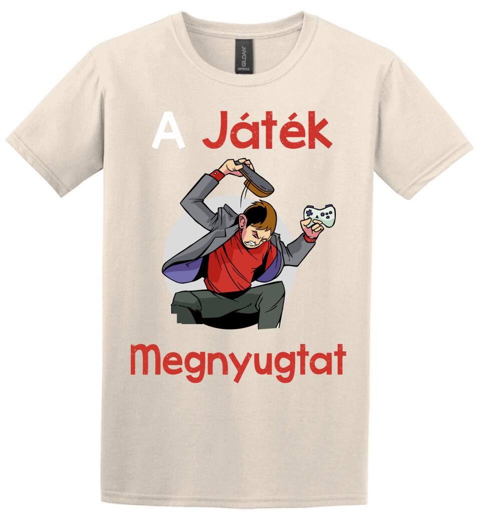 A játék megnyugtat Póló