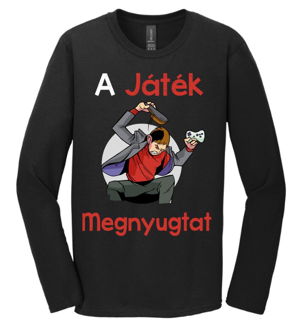 A játék megnyugtat Póló