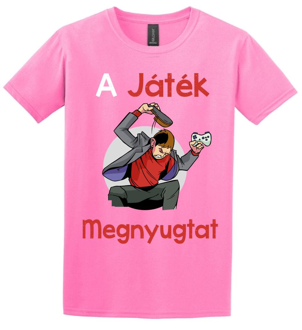 A játék megnyugtat Póló