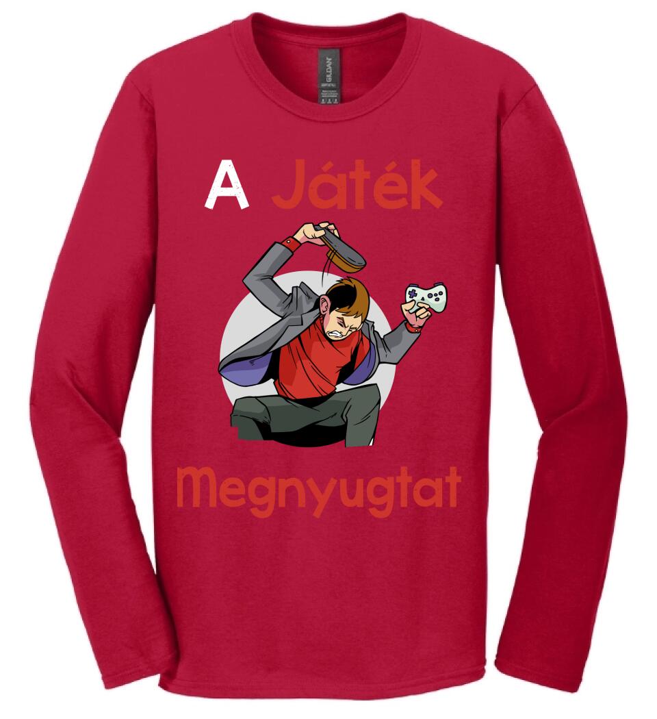 A játék megnyugtat Póló