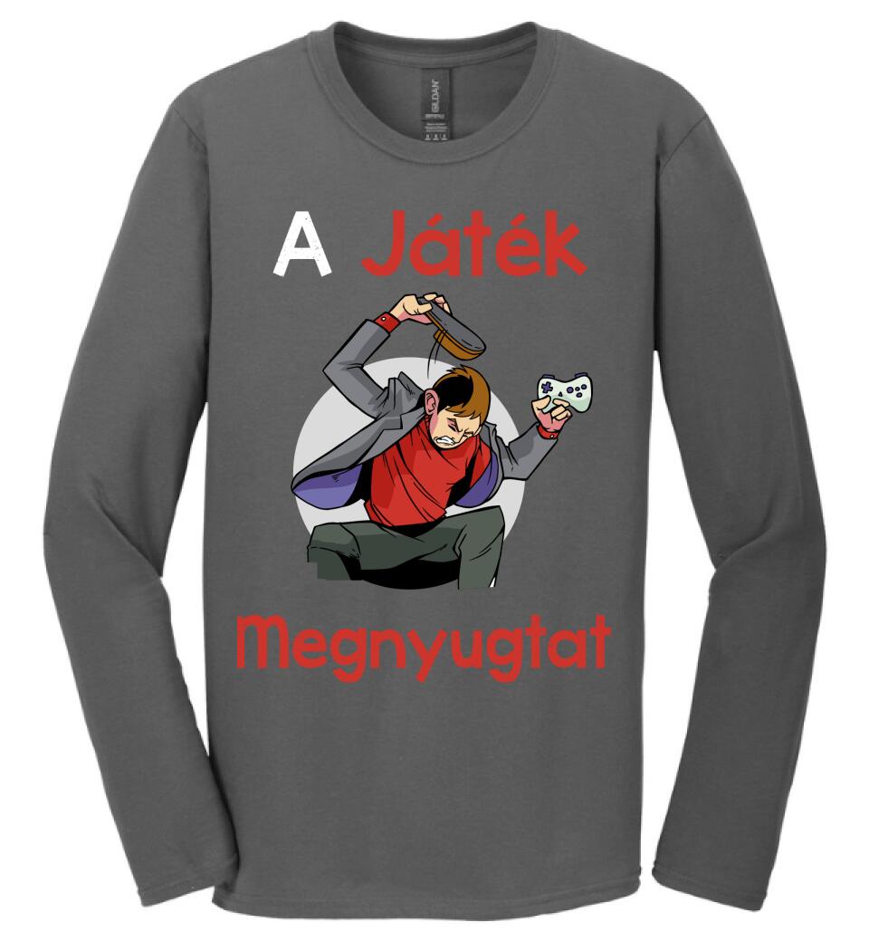 A játék megnyugtat Póló
