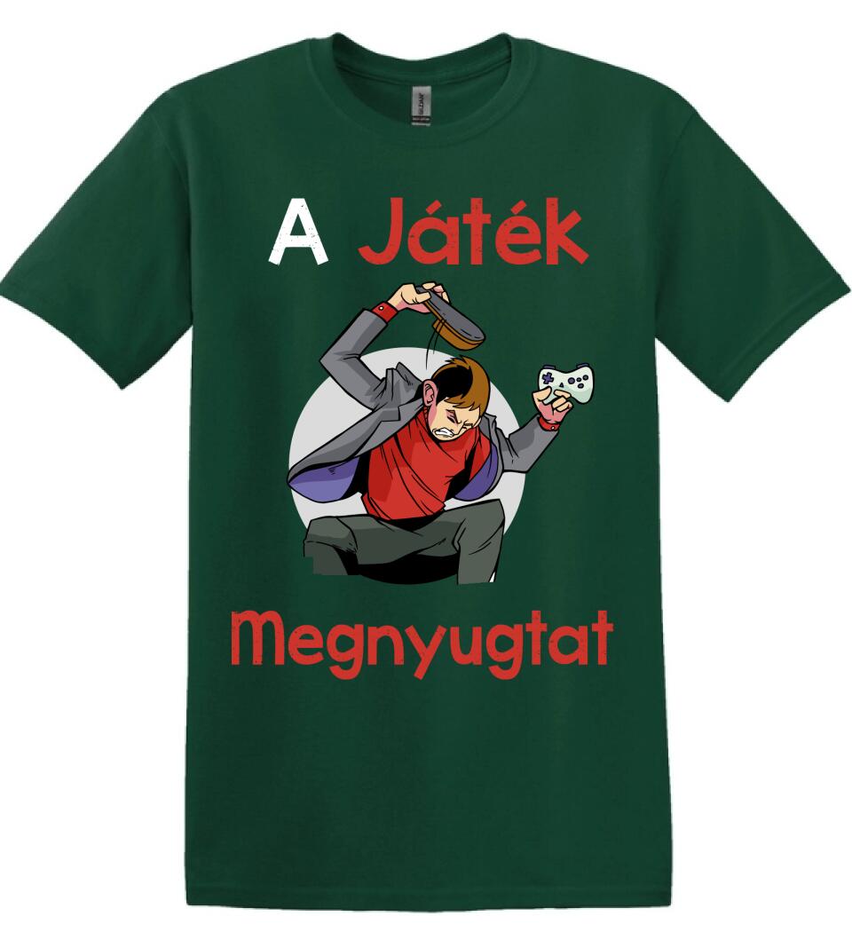 A játék megnyugtat Póló