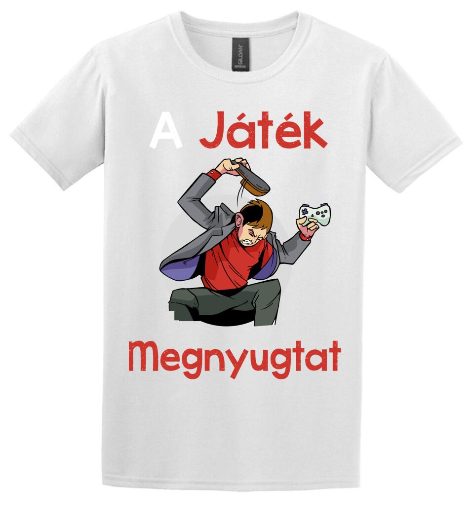 A játék megnyugtat Póló