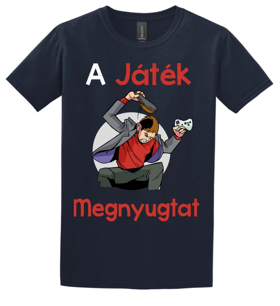 A játék megnyugtat Póló