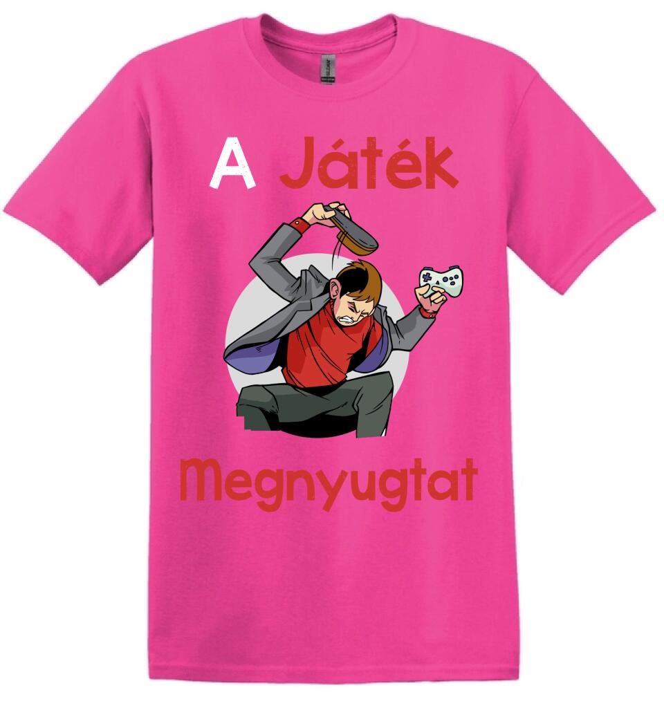 A játék megnyugtat Póló