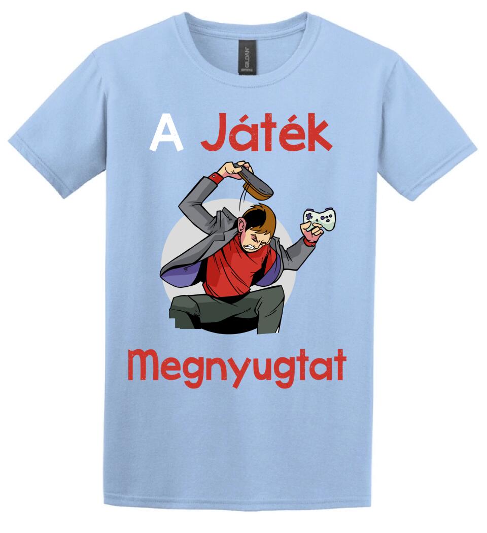 A játék megnyugtat Póló