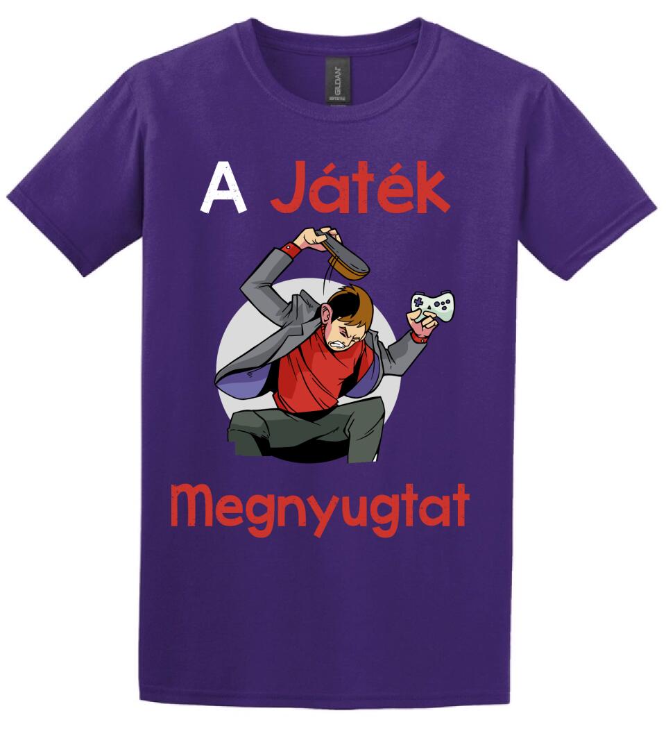 A játék megnyugtat Póló