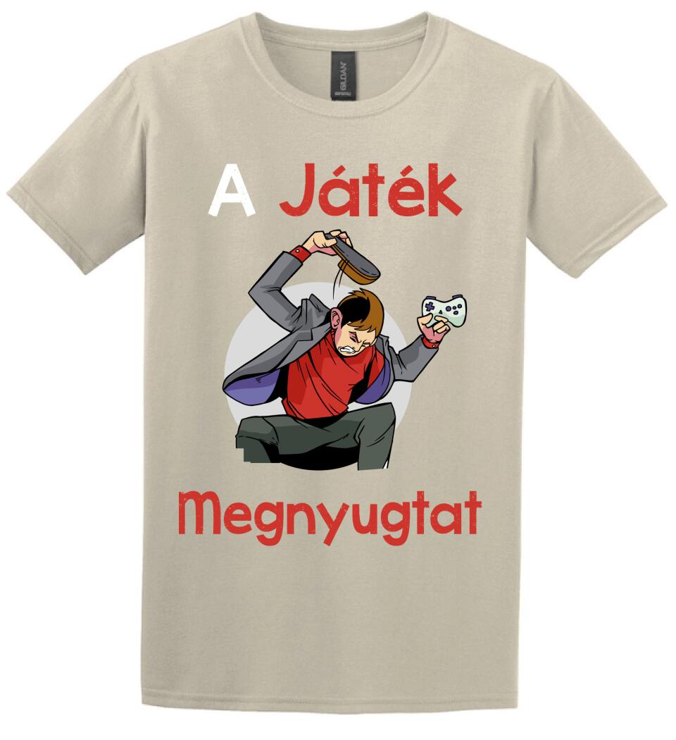 A játék megnyugtat Póló