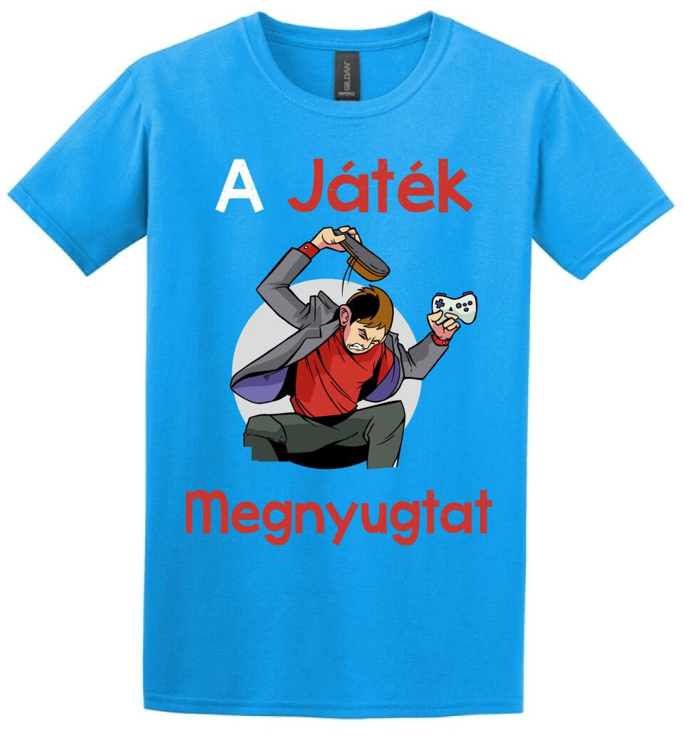A játék megnyugtat Póló
