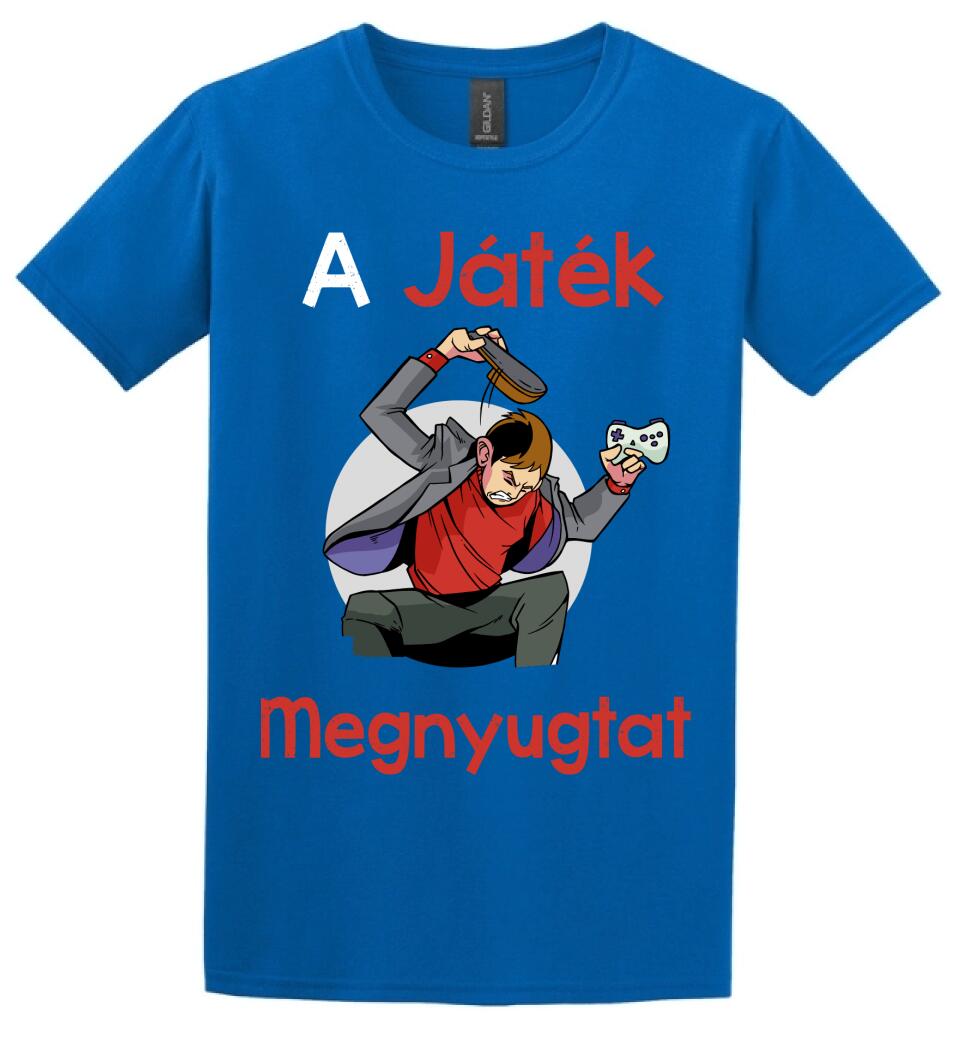A játék megnyugtat Póló