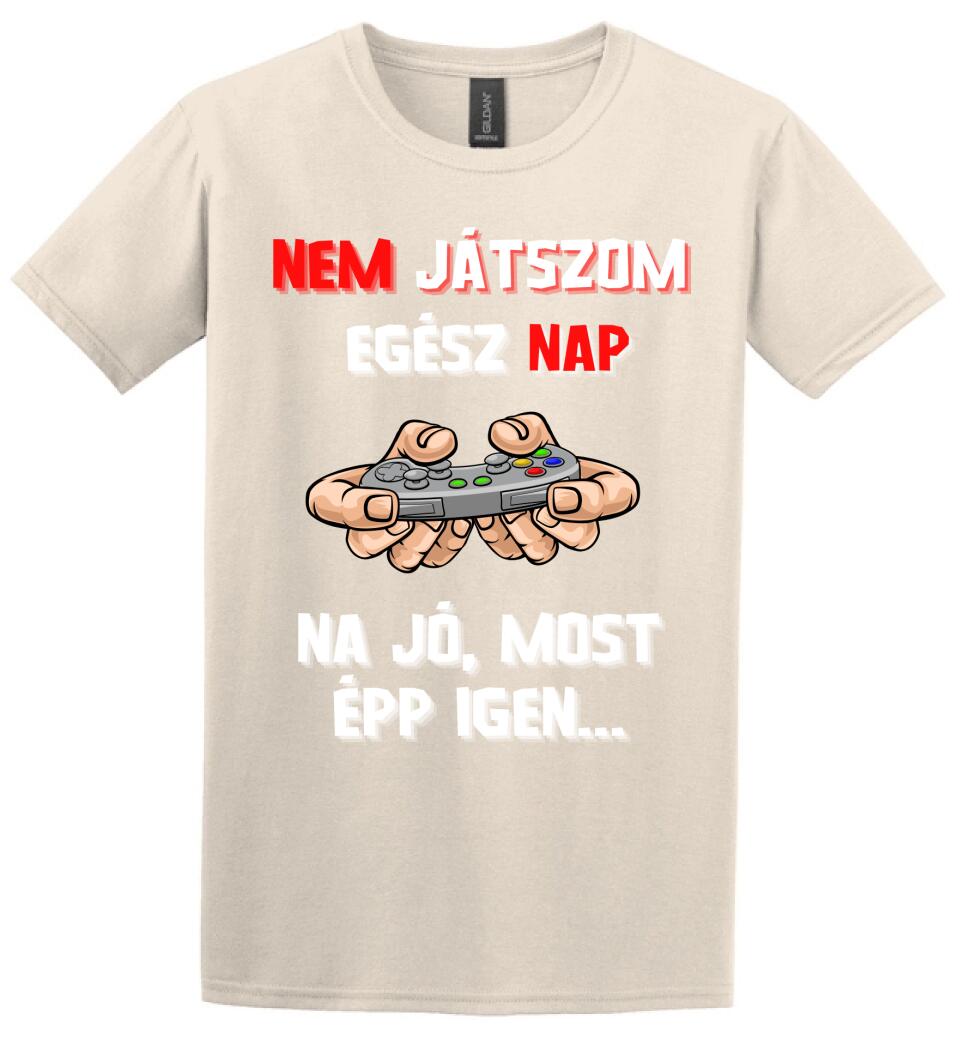 NEM JÁTSZOM EGÉSZ NAP Póló