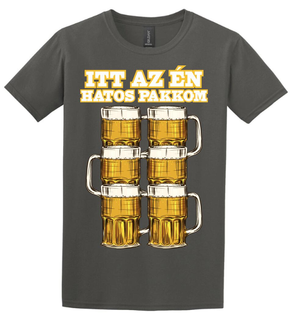 ITT AZ ÉN HATOS PAKKOM Póló