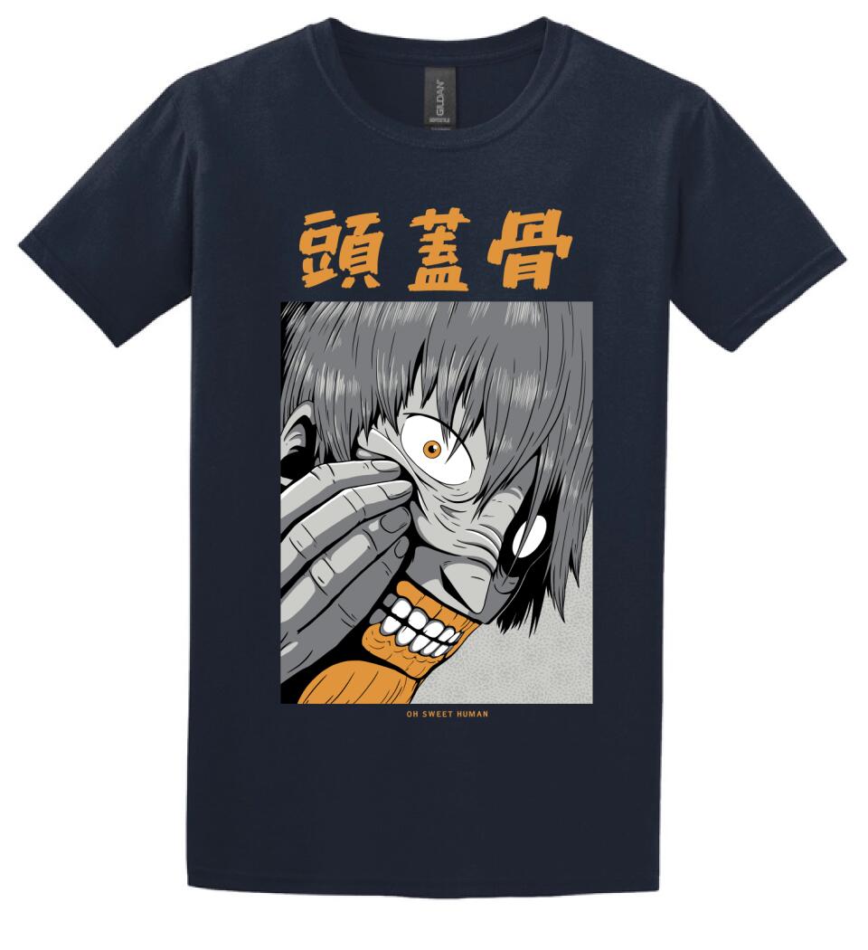 Japán horror stílus Póló