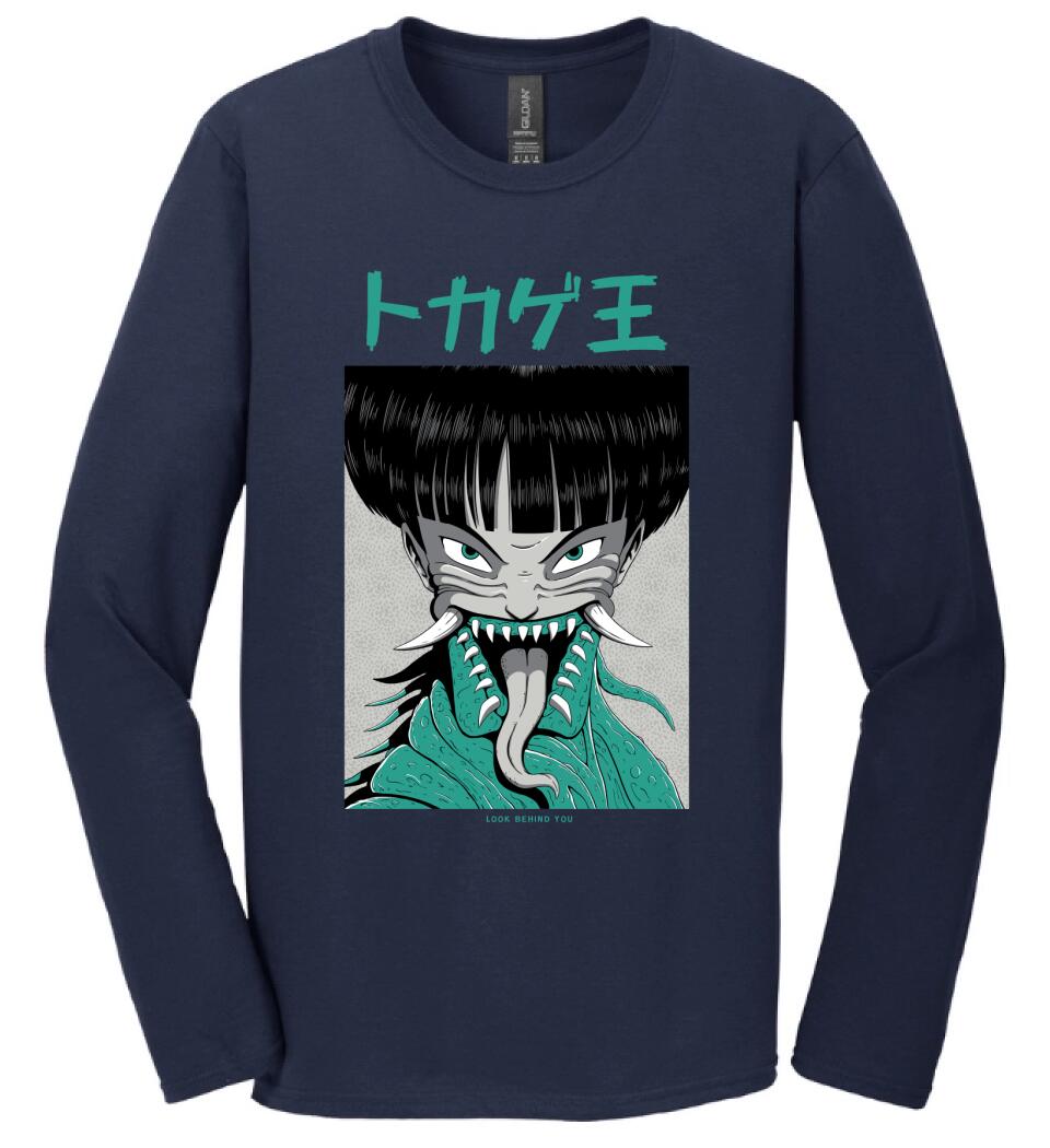 Japán horror stílus Póló