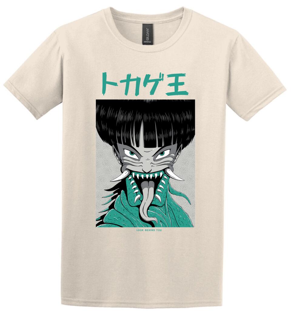 Japán horror stílus Póló