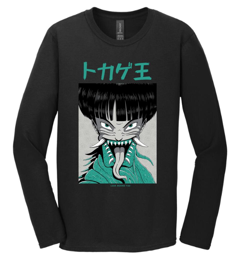 Japán horror stílus Póló