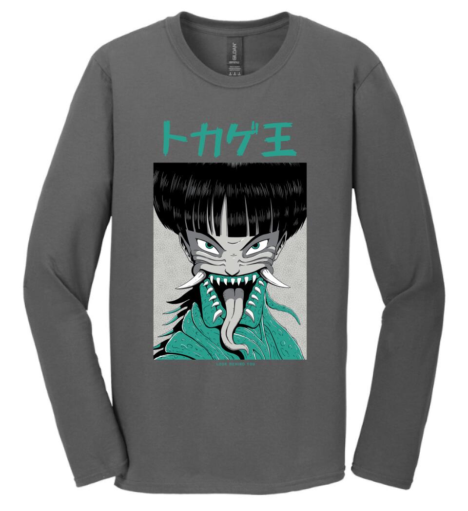 Japán horror stílus Póló