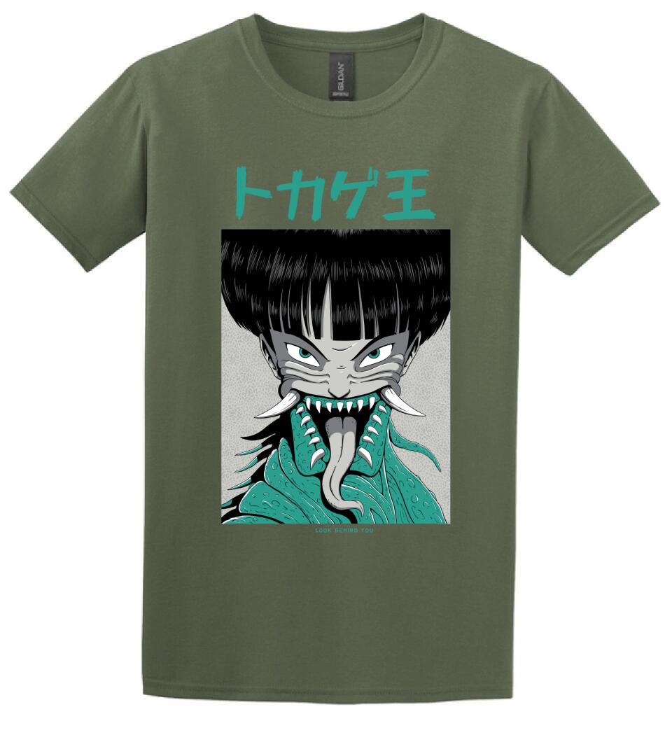 Japán horror stílus Póló