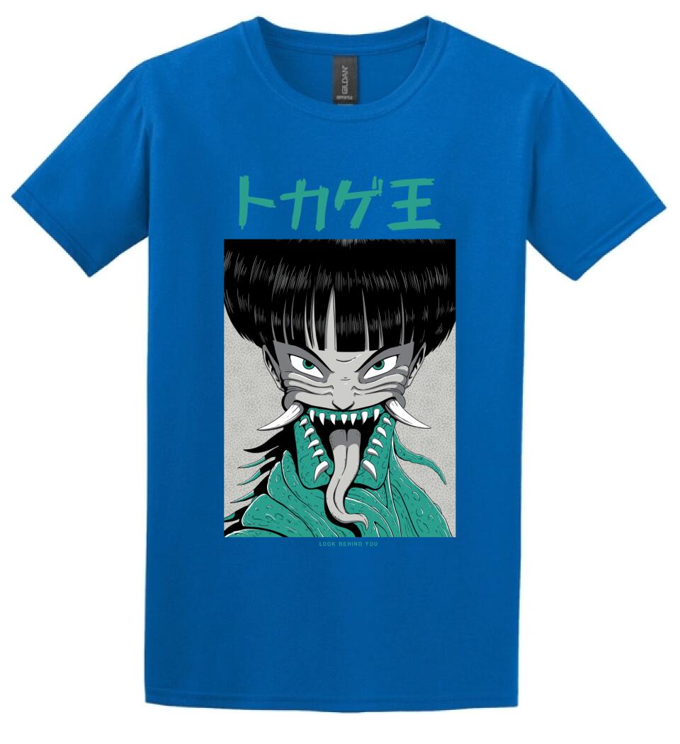 Japán horror stílus Póló