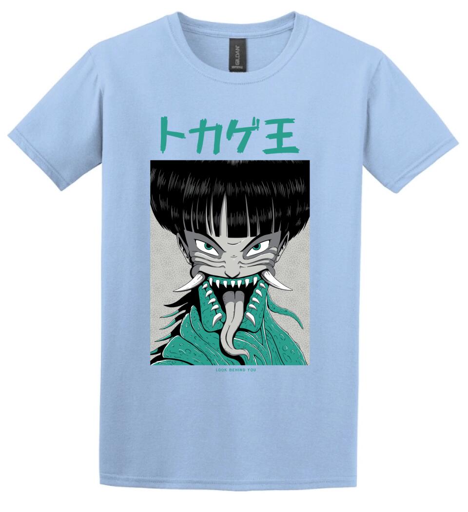 Japán horror stílus Póló