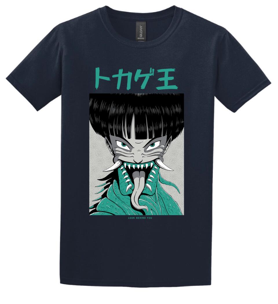 Japán horror stílus Póló