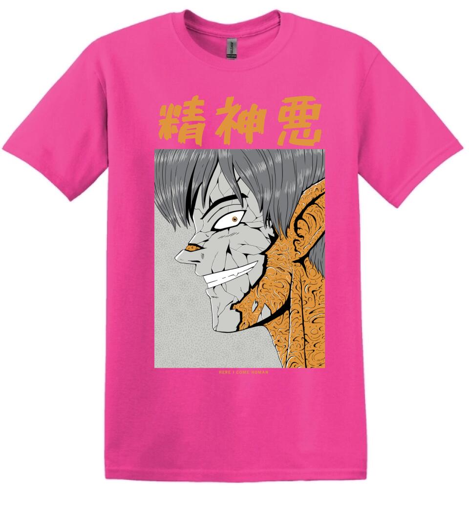 Japán horror stílus Póló