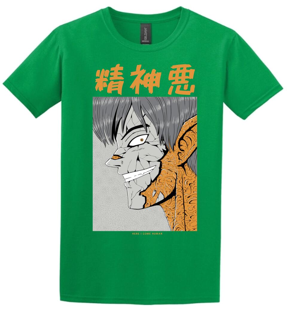 Japán horror stílus Póló